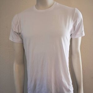 Ethika White Men's Fitted Crew Tee in White Size Large